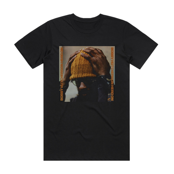 Bobby Hutcherson Head On Album Cover T-Shirt Black