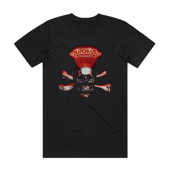 Krokus Headhunter Album Cover T-Shirt Black – ALBUM COVER T-SHIRTS