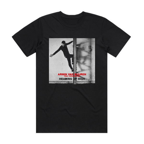 Armin van Buuren Heading Up High Album Cover T-Shirt Black