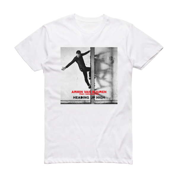 Armin van Buuren Heading Up High Album Cover T-Shirt White