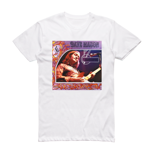 Dave Mason Headkeeper Album Cover T-Shirt White