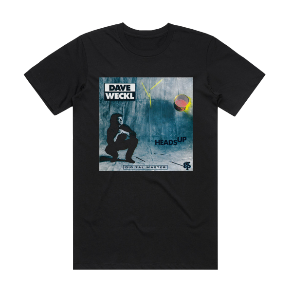 Dave Weckl Heads Up Album Cover T-Shirt Black