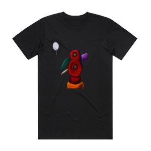 Bad Love Junkie Headshrinker Album Cover T-Shirt Black
