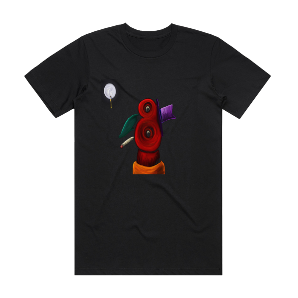 Bad Love Junkie Headshrinker Album Cover T-Shirt Black