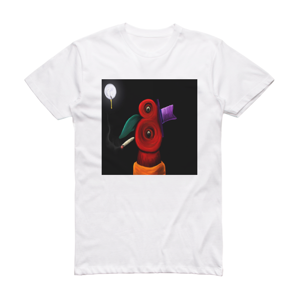 Bad Love Junkie Headshrinker Album Cover T-Shirt White