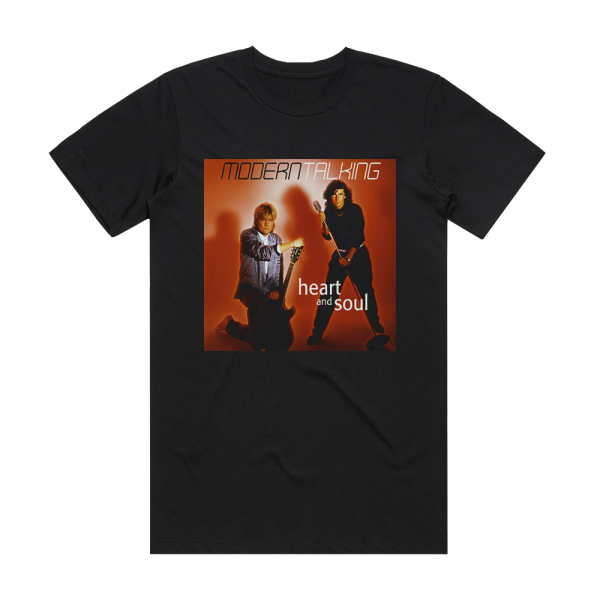 Modern Talking Heart And Soul Album Cover T-Shirt Black