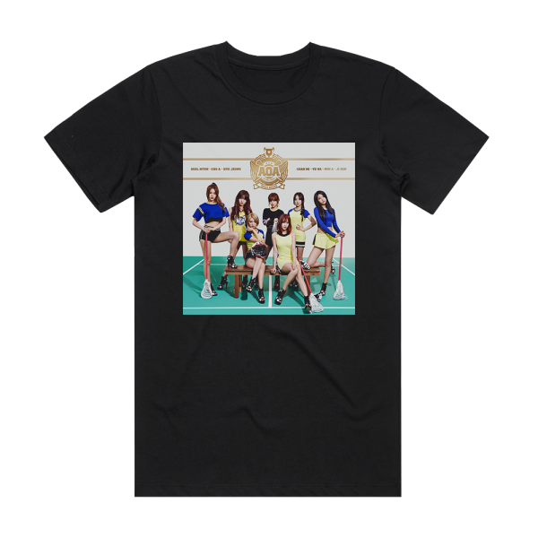 AOA Heart Attack Album Cover T-Shirt Black