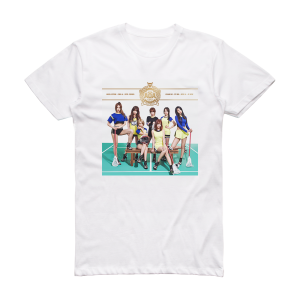 AOA Heart Attack Album Cover T-Shirt White