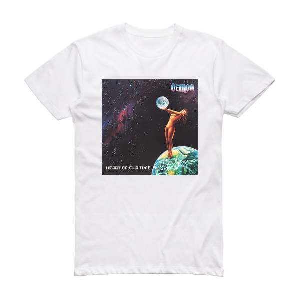 Demon Heart Of Our Time Album Cover T-Shirt White