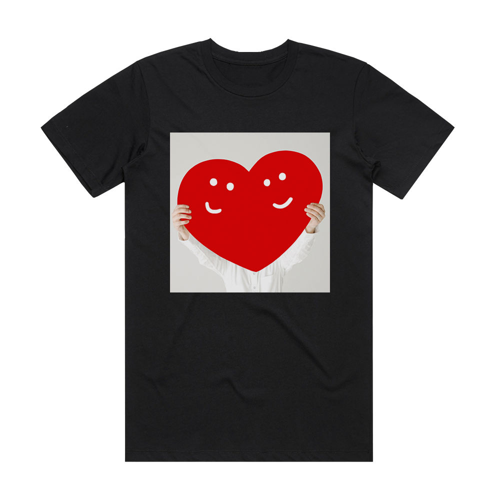 Noriyuki Makihara Heart To Heart Album Cover T Shirt Black Album Cover T Shirts