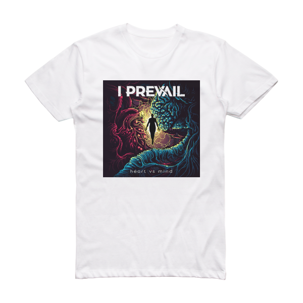 I Prevail Heart Vs Mind Album Cover T-Shirt White