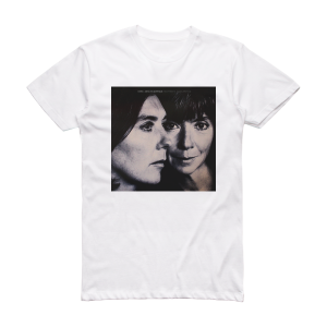 Kate and Anna McGarrigle Heartbeats Accelerating Album Cover T-Shirt White