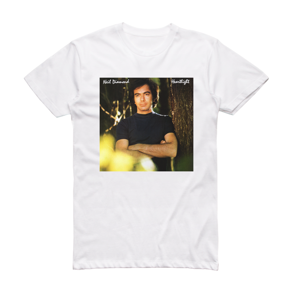 Neil Diamond Heartlight Album Cover T-Shirt White