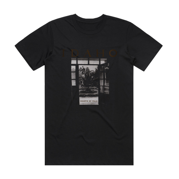 Idaho Hearts Of Palm Album Cover T-Shirt Black