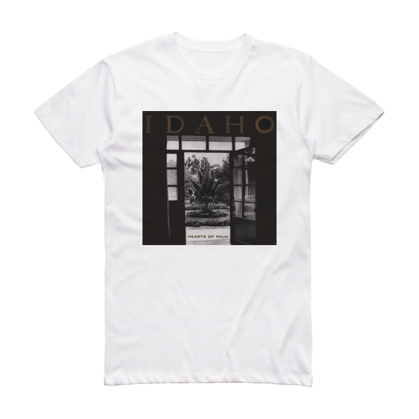 Idaho Hearts Of Palm Album Cover T-Shirt White