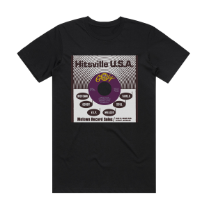 Martha Reeves and The Vandellas Heat Wave A Love Like Yours Dont Come Knocking Everyday Album Cover T-Shirt Black