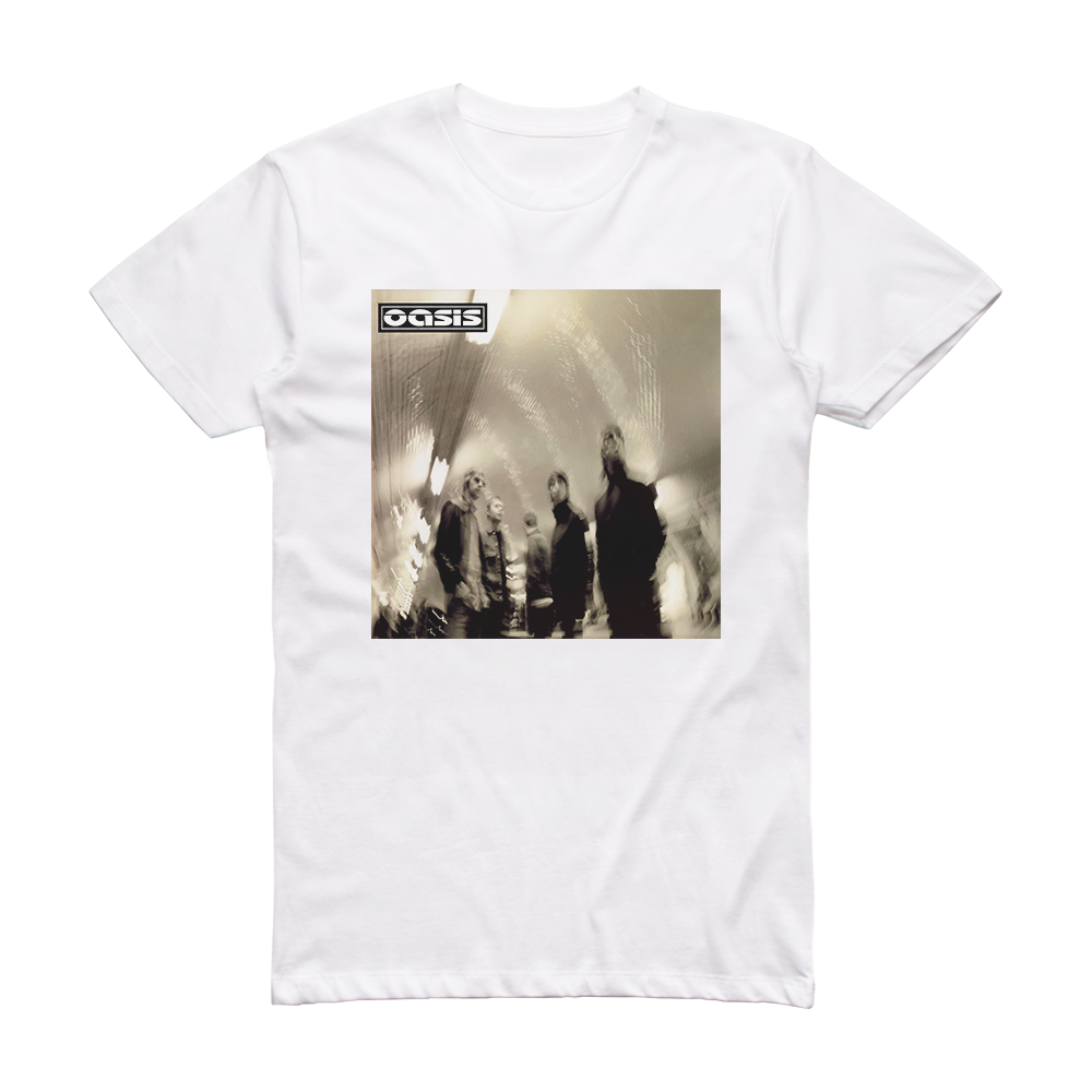 Oasis Heathen Chemistry Album Cover T-Shirt White – ALBUM COVER T-SHIRTS