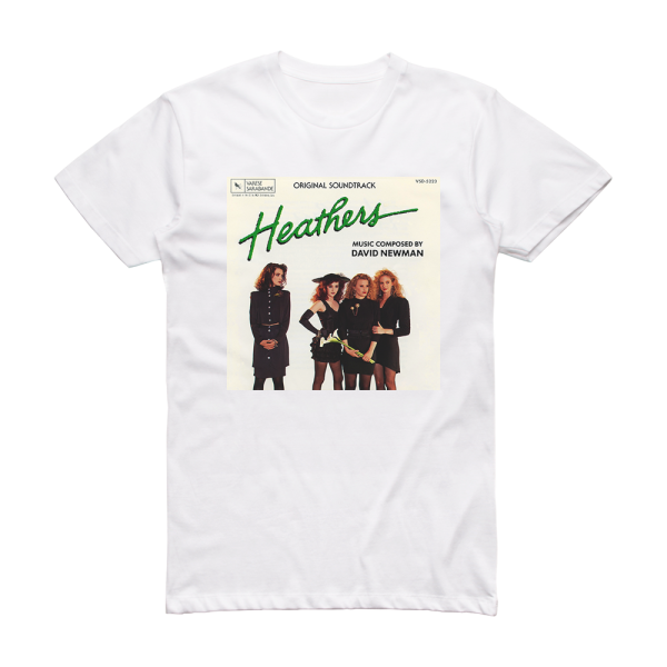 David Newman Heathers Album Cover T-Shirt White