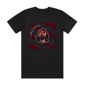 Arcadia Heavens Eyes Album Cover T-Shirt Black
