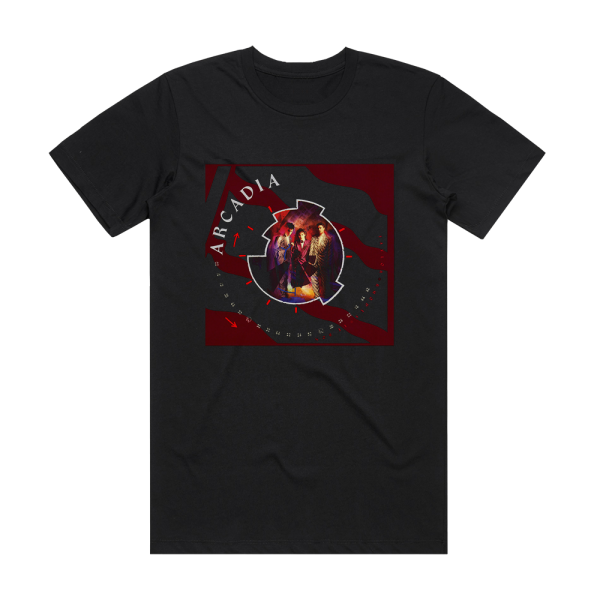 Arcadia Heavens Eyes Album Cover T-Shirt Black