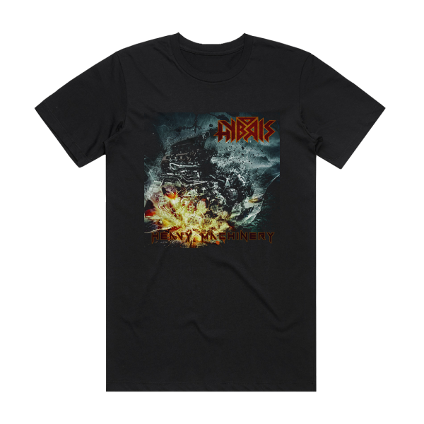Hybris Heavy Machinery Album Cover T-Shirt Black