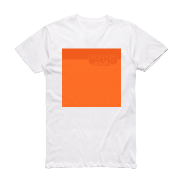 Boris Heavy Rocks 1 Album Cover T-Shirt White