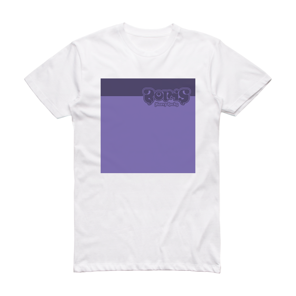 Boris Heavy Rocks 2 Album Cover T-Shirt White
