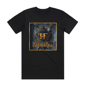 HammerFall Heeding The Call Album Cover T-Shirt Black