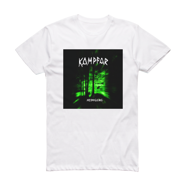 Kampfar Heimgang Album Cover T-Shirt White