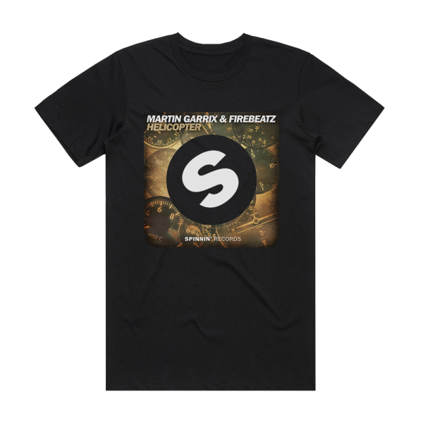 Martin Garrix Helicopter Album Cover T-Shirt Black