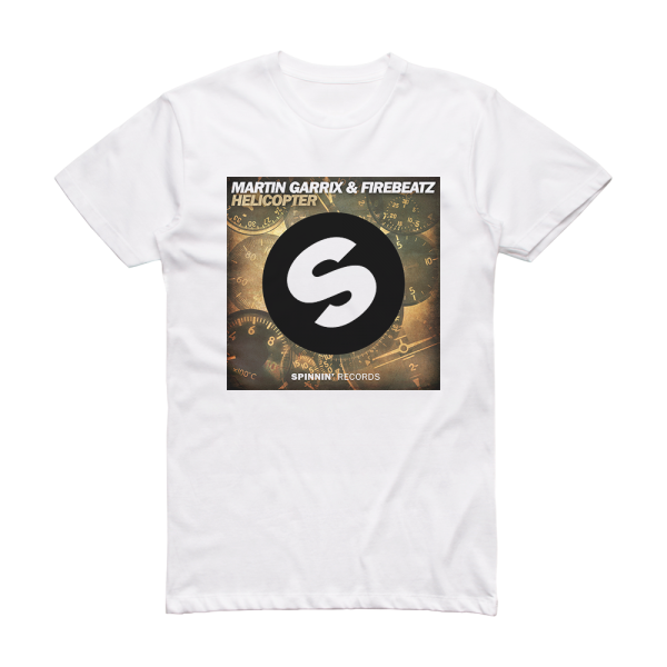 Martin Garrix Helicopter Album Cover T-Shirt White