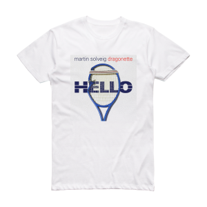 Martin Solveig Hello Album Cover T-Shirt White