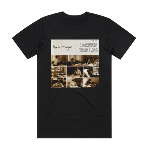 Darren Hanlon Hello Stranger Album Cover T-Shirt Black