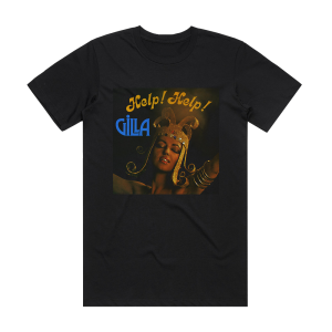 Gilla Help Help Album Cover T-Shirt Black