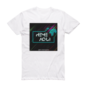 Andy Comparato Heme Aqu Album Cover T-Shirt White