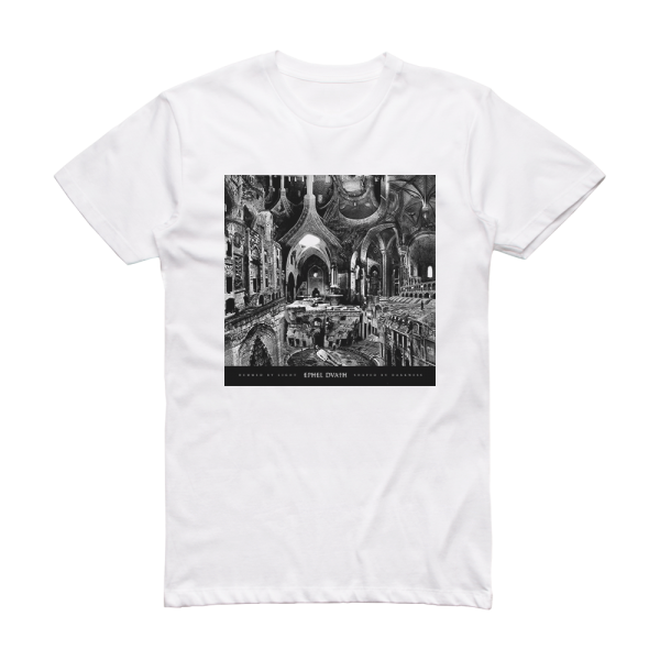 Ephel Duath Hemmed By Light Shaped By Darkness Album Cover T-Shirt White