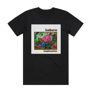 Iceburn Hephaestus Album Cover T-Shirt Black
