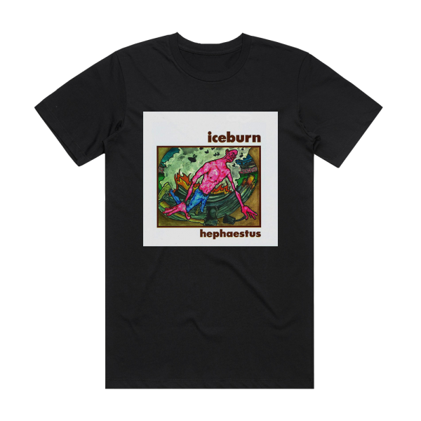 Iceburn Hephaestus Album Cover T-Shirt Black