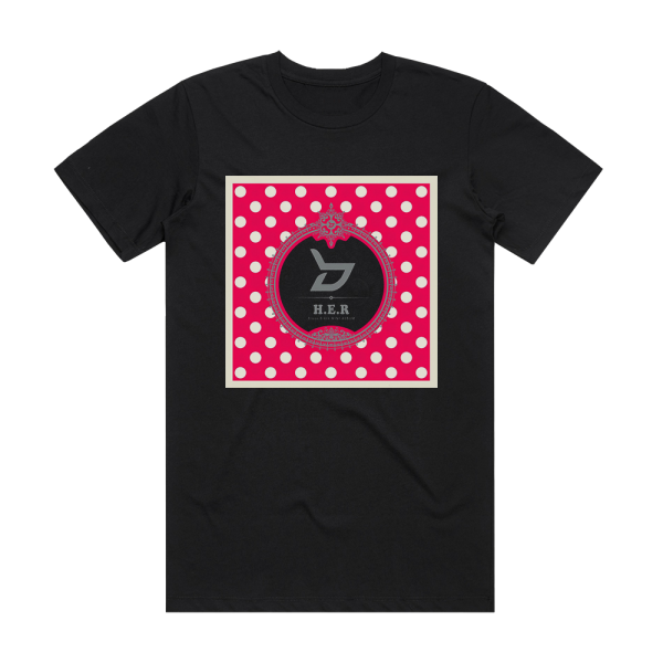 Block B Her Album Cover T-Shirt Black