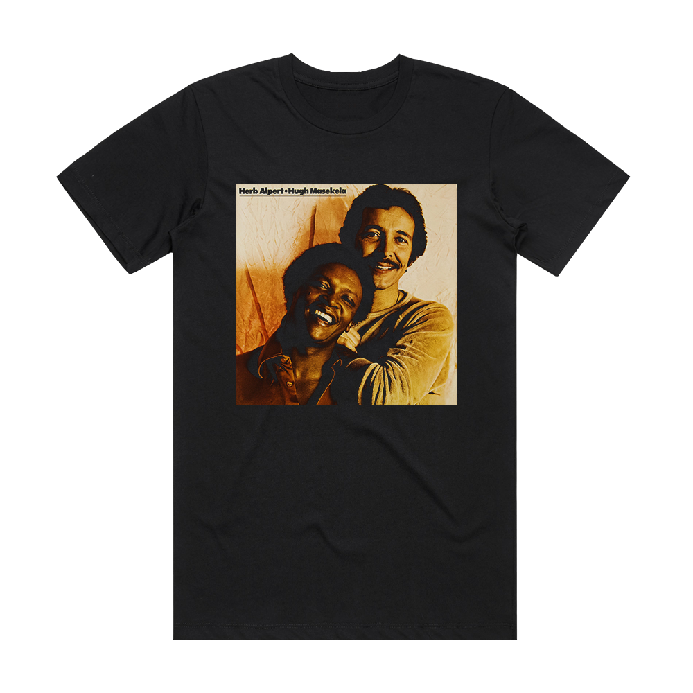 Herb Alpert Herb Alpert Hugh Masekela Album Cover T-Shirt Black – ALBUM ...