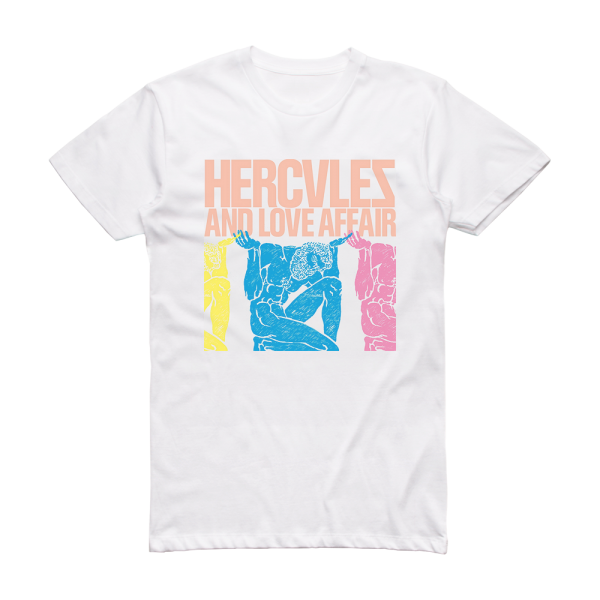 Hercules and Love Affair Hercules And Love Affair Album Cover T-Shirt White