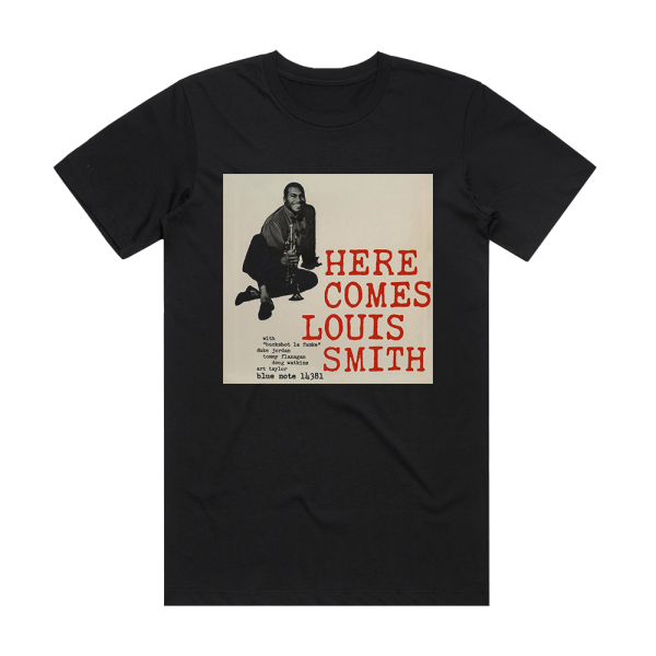 Louis Smith Here Comes Louis Smith Album Cover T-Shirt Black