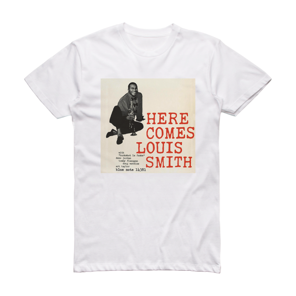 Louis Smith Here Comes Louis Smith Album Cover T-Shirt White