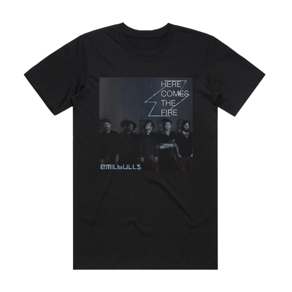 Emil Bulls Here Comes The Fire Album Cover T-Shirt Black