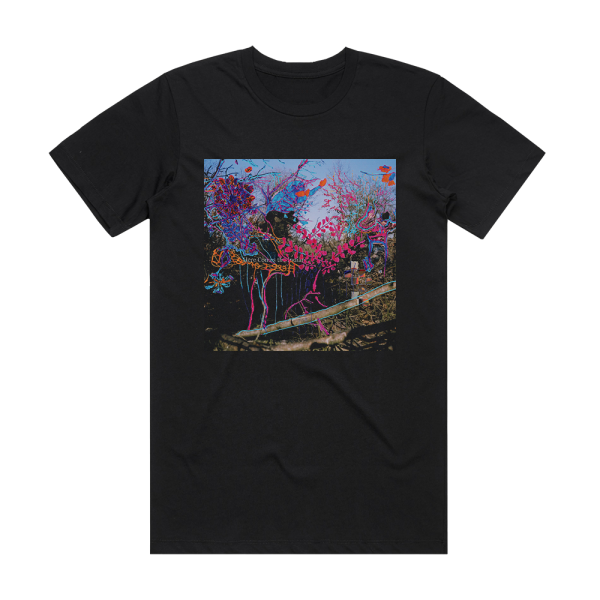 Animal Collective Here Comes The Indian Album Cover T-Shirt Black
