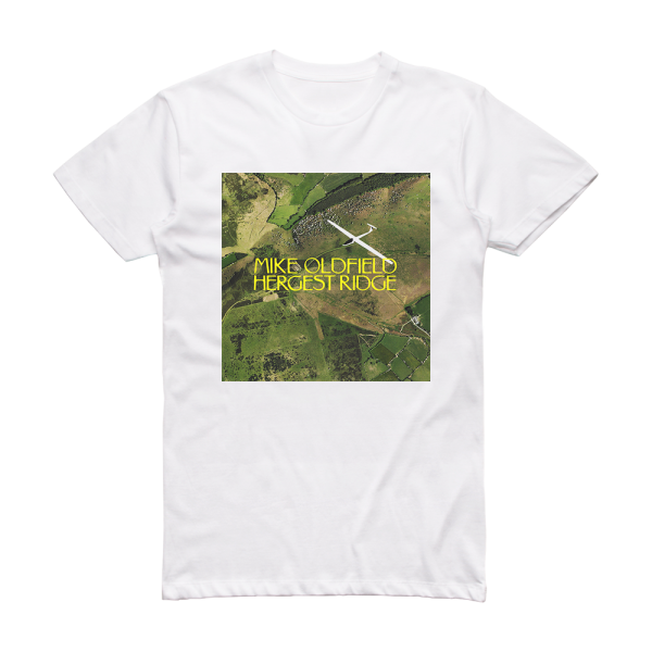 Mike Oldfield Hergest Ridge 2 Album Cover T-Shirt White