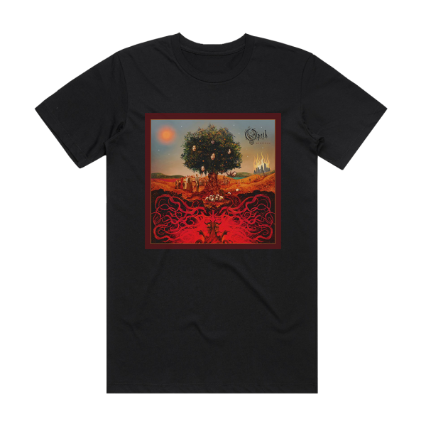 Opeth Heritage 1 Album Cover T-Shirt Black