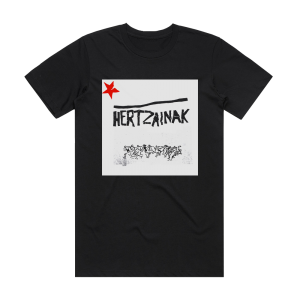Hertzainak Hertzainak Album Cover T-Shirt Black