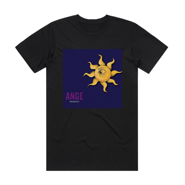 Ange Heureux  Album Cover T-Shirt Black