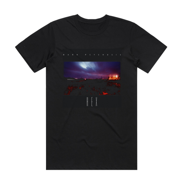 Bark Psychosis Hex Album Cover T-Shirt Black
